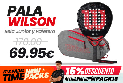 Promoción Packs de Palas de Pádel