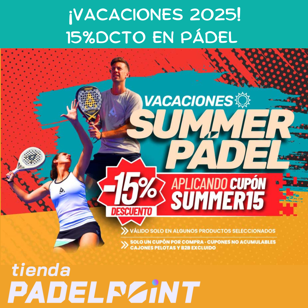 Vacaciones 2025 Descuentos Pádel