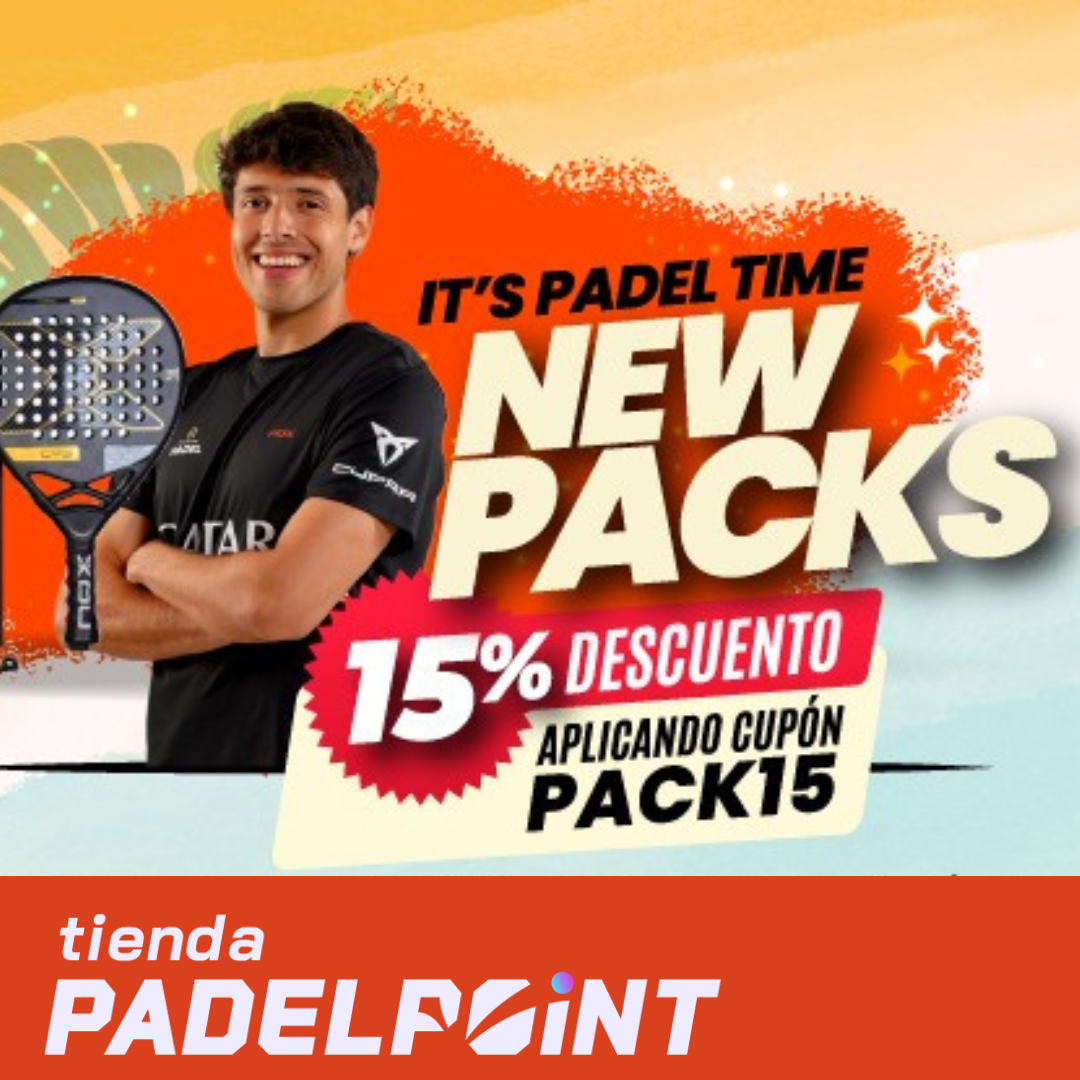 Promoción Packs de Pádel