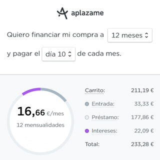 Plazos y meses Aplazame