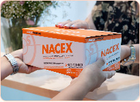 Parcel delivery at a NACEX pickup point