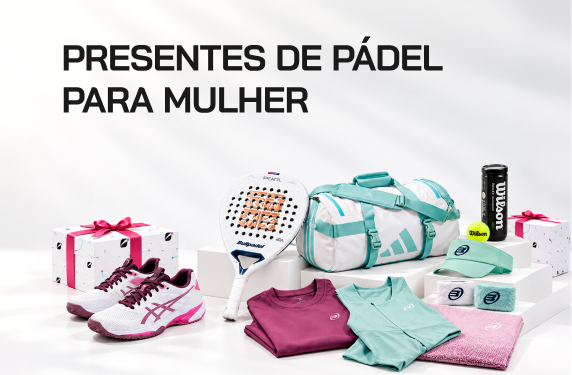 Presentes de padel para mulher