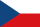 Bandera de REPÚBLICA CHECA