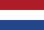 Bandera de PAÍSES BAJOS